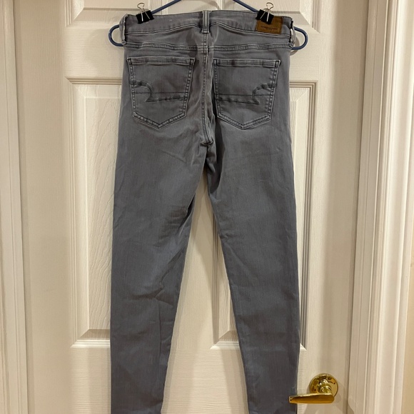American Eagle Gray Jeans – Size 4 (GUC) - Picture 4 of 4